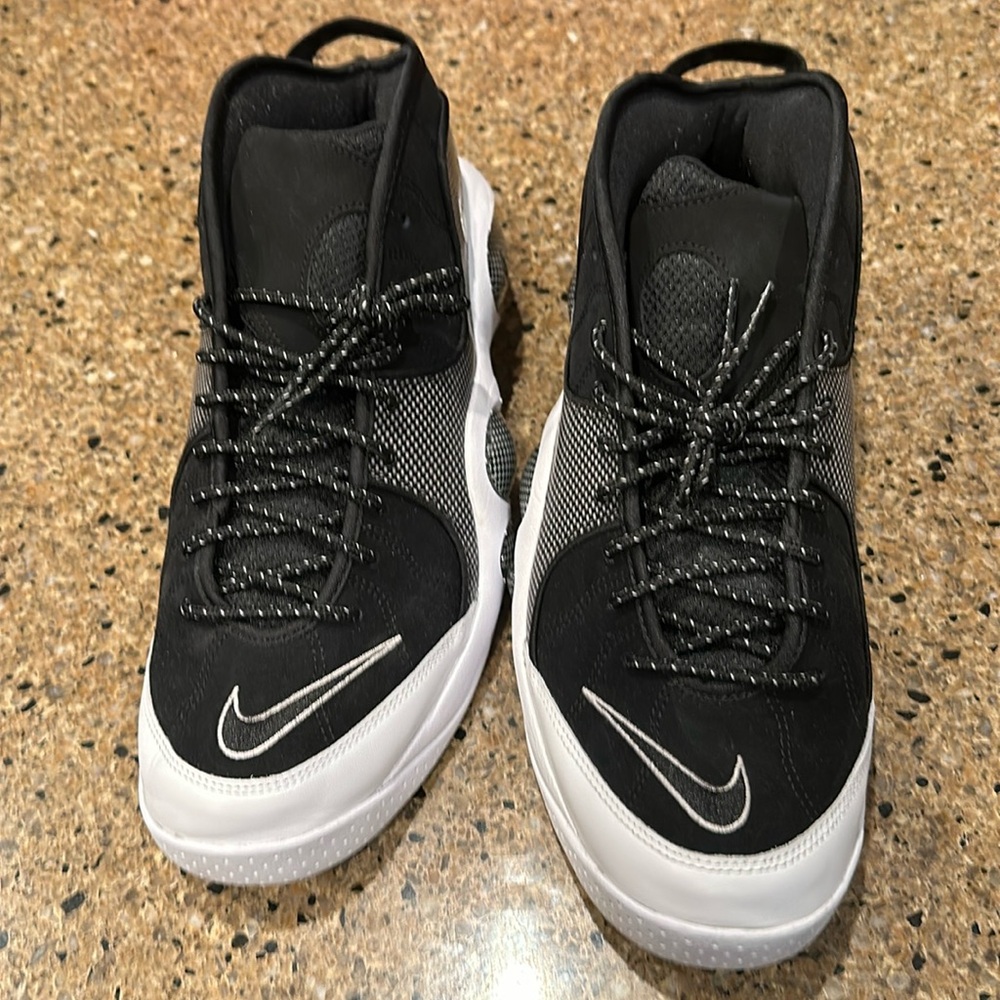 Nike Air Zoom Flight 95 size 12-black/white/metallic silver